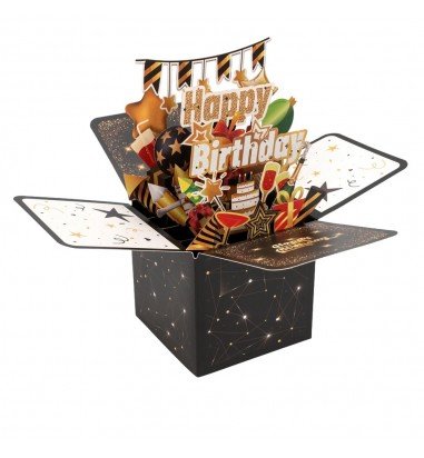 Felicitare explozivă 3D - model 2