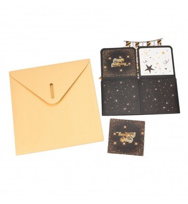 Felicitare explozivă 3D - model 2