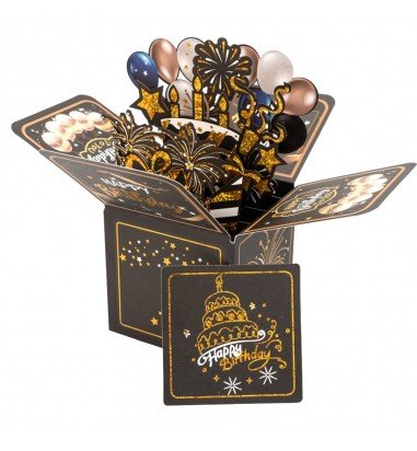 Felicitare explozivă 3D - model 6