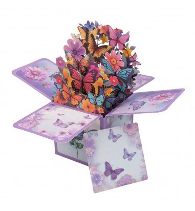 Felicitare explozivă 3D - model 3