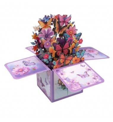 Felicitare explozivă 3D - model 3