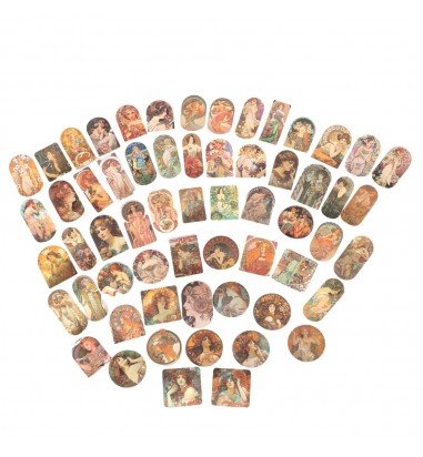 Stickere mici din hârtie - temă...