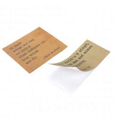 Stickere mici din hârtie - temă citate