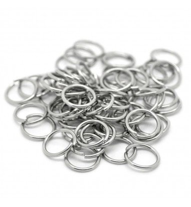 Inele simple metalice deschise -...