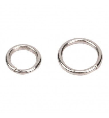 Inele simple metalice deschise -...