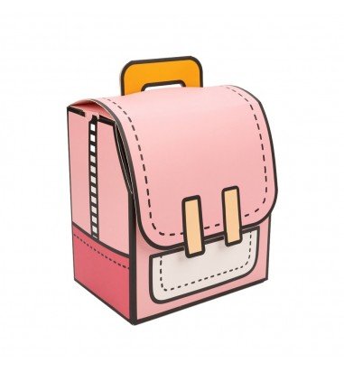 Cutie în formă de ghiozdănel cu mâner...