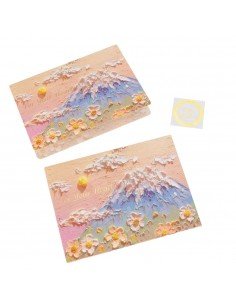 Felicitare stil pictură cu...