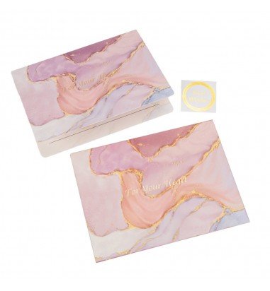 Felicitare stil pictură cu plic și...