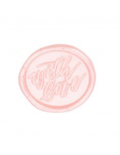 Sigiliu ceară 3cm cu adeziv...