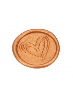 Sigiliu ceară 3cm cu adeziv...