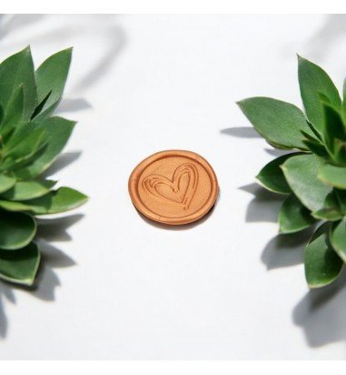 Sigiliu ceară 3cm cu adeziv - model...