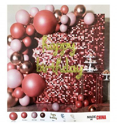 Set 70 baloane stil arcadă Happy...