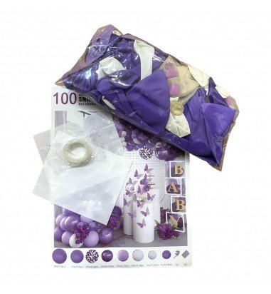 Set 100 baloane stil arcadă - model...