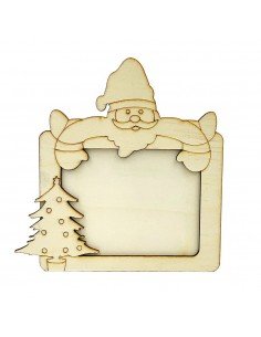 Ramă foto lemn - Crăciun