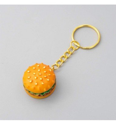 Inele breloc aurii 2.5cm cu lanț (set...