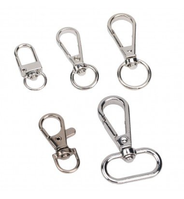 Carabină breloc cu cap rotativ -...