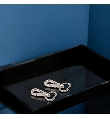 Carabină breloc cu cap rotativ -...