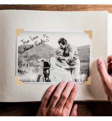 Colțare sticker pentru fotografii -...