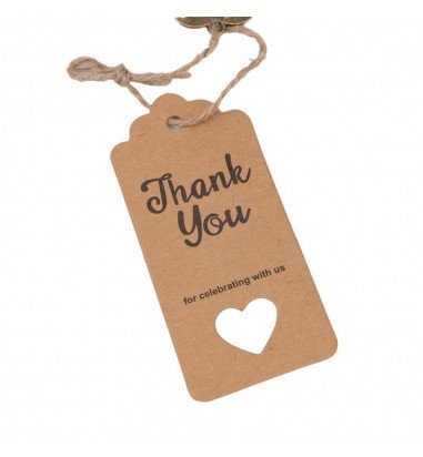 Card kraft cu cheiță desfăcător și...