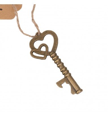 Card kraft cu cheiță desfăcător și...