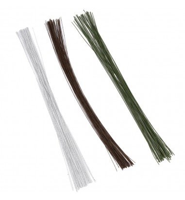 Sârmă floristică - verde (set 40 buc)...