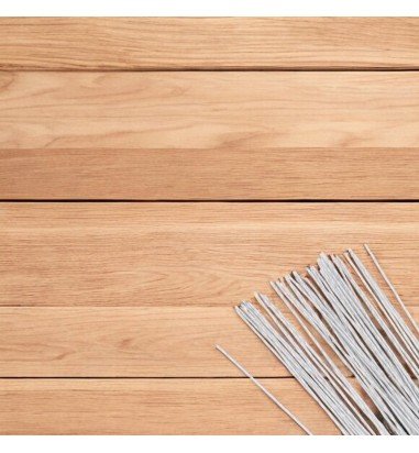 Sârmă floristică - alb (set 40 buc) -...