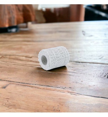 Rolă sfoară hartie 200m - alb