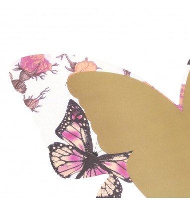 Suport fluture pentru flori - roz...