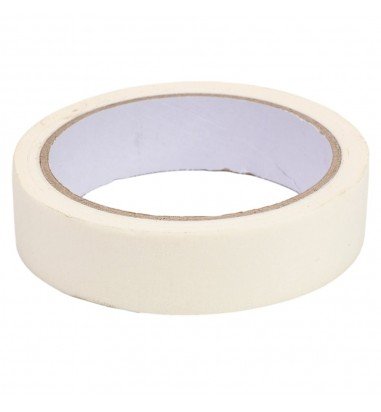 Bandă adezivă mascare - alb - 2.4cm x...