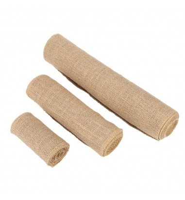 Rola iută 30cm x 3m - maro