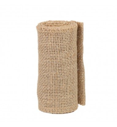 Rola iută 10cm x 1m - maro