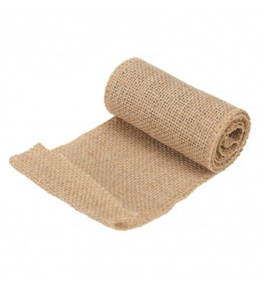 Rola iută 10cm x 1m - maro