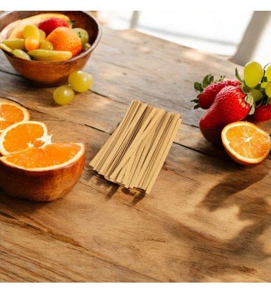 Legături hartie 9cm - kraft (set 1000...