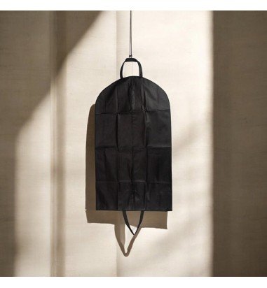 Husă haine non woven - negru