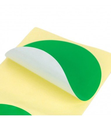 Stickere rotunde uni 10cm - verde...