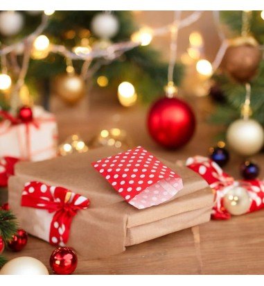 Set 24 pungi de Crăciun 4 modele cu...