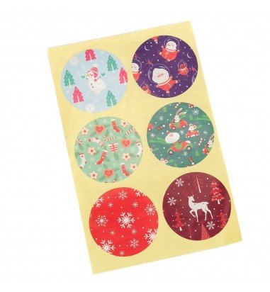 Set 24 pungi de Crăciun 4 modele cu...