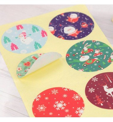 Set 24 pungi de Crăciun 4 modele cu...