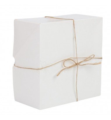 Cutie pătrată cu capac și sfoară -...