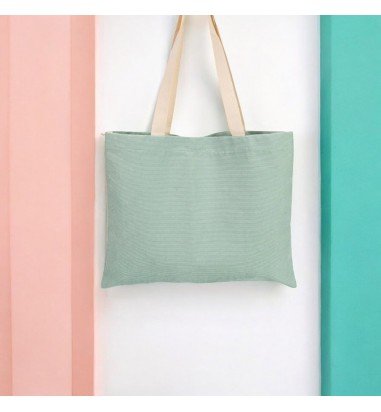 Geantă raiată cu mâner și capsă -...