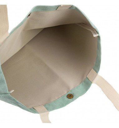 Geantă raiată cu mâner și capsă -...