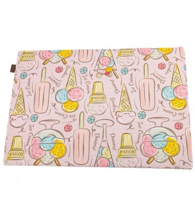 Plic textil cu capsă magnetică -...