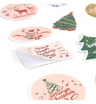 Stickere de Crăciun diferite mărimi -...