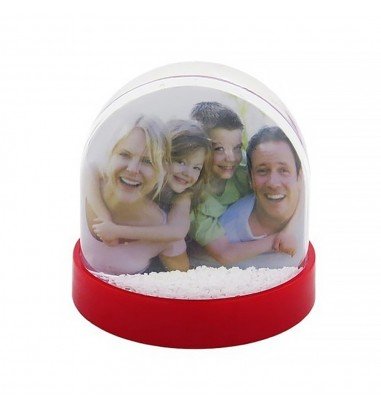 Glob foto rotund - zăpadă