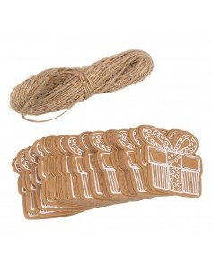 Etichete formă cadou de...