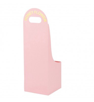 Cutie mică pătrată pentru flori - roz...