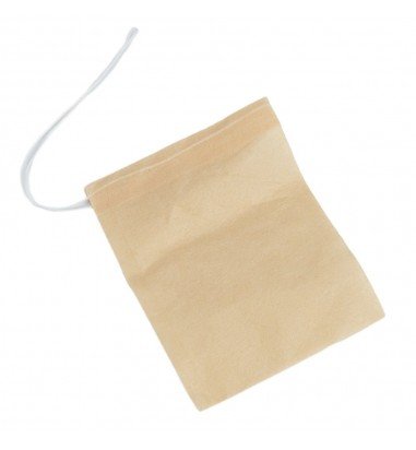 Săculeț hârtie mic cu sfoară - beige...