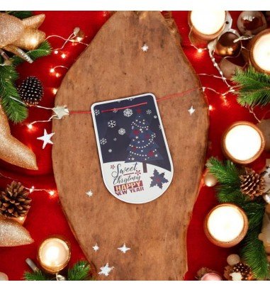 Banner cu mesaje de Crăciun - model 5...