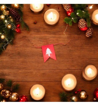 Banner Crăciun cu mesaj Merry...