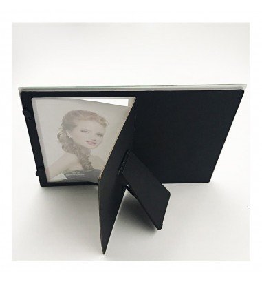 Ramă foto sticlă - Crăciun fericit